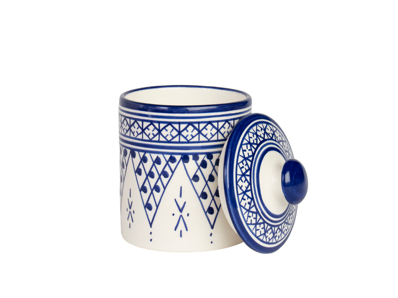 Riad Candle Moroccan Ceramic with wood wick