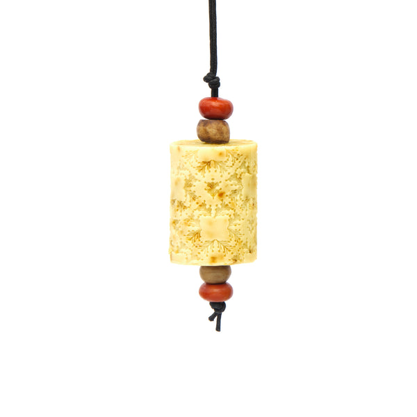 Rose Petal  Oriental Soap on a Rope. The Marrakech hanging Jewel. Moroccan resin beads  
