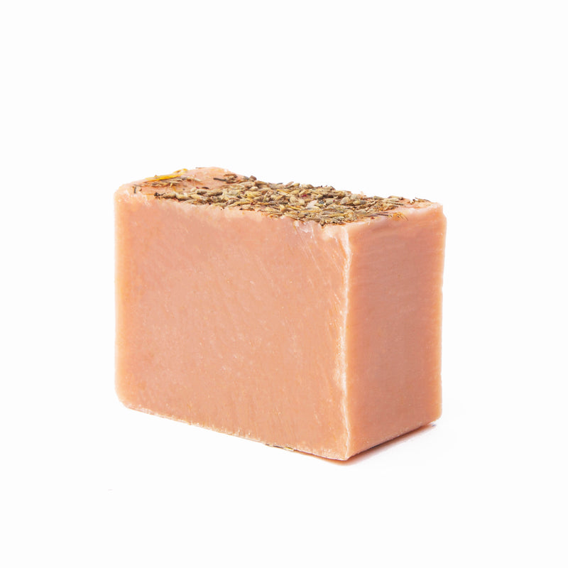 Wild Geranium Organic Casablanca double Soap Bar. Exfoliating Handcrafted Moroccan Soap.  