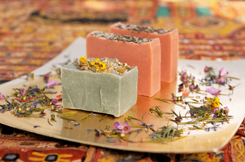 Eucalyptus and Wild Geranium Casablanca  Soap Moroccan ingredients